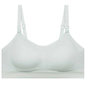 NWT NEIWAI Ice Blue Leakproof Nursing Maternity Bra Wireless XS $65